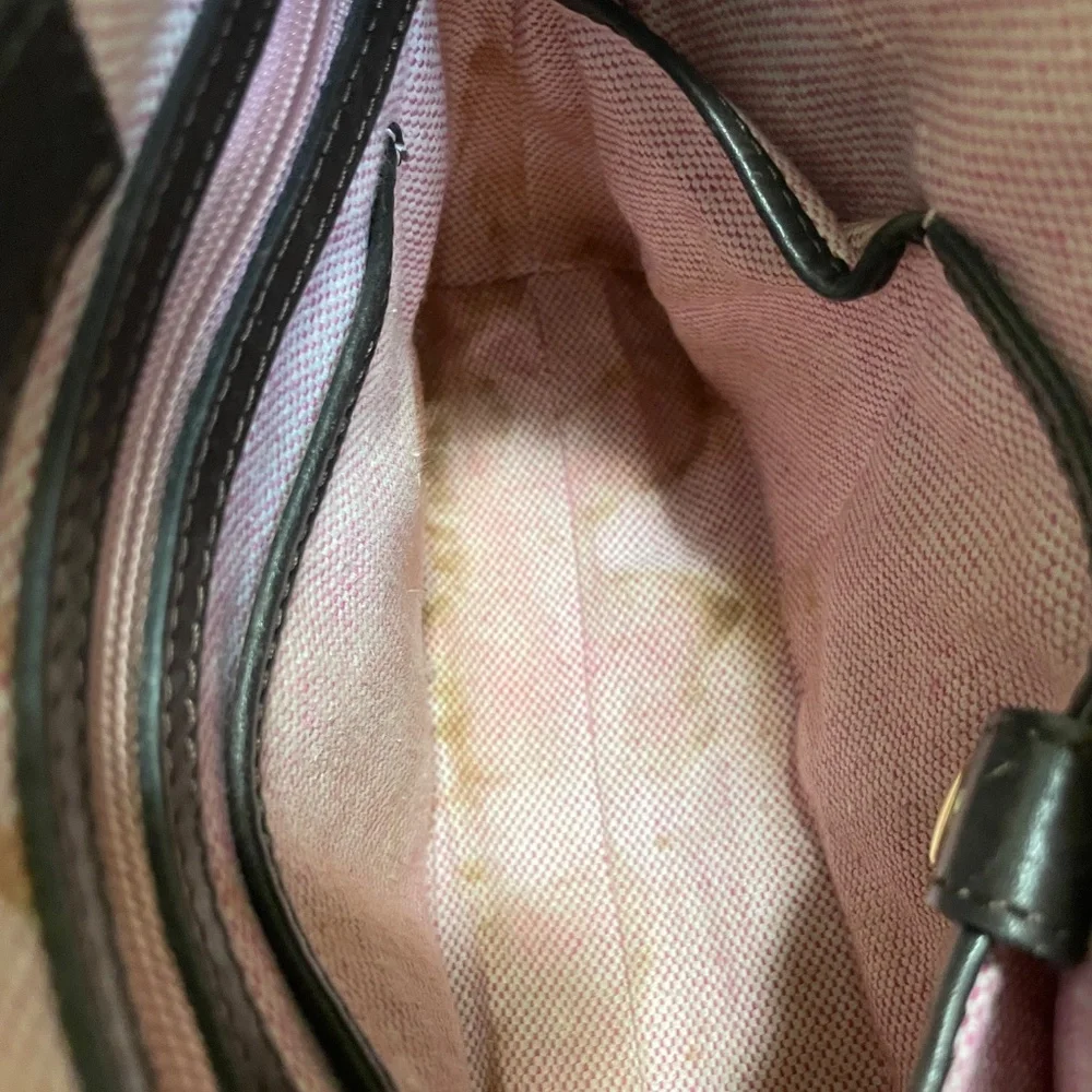 Dooney & Bourke Red and Black Croc Crossbody Bag - Picture 4 of 12